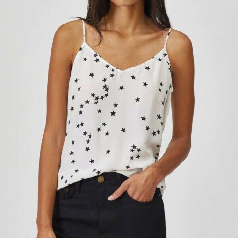 Equipment Femme Layla star silk cami